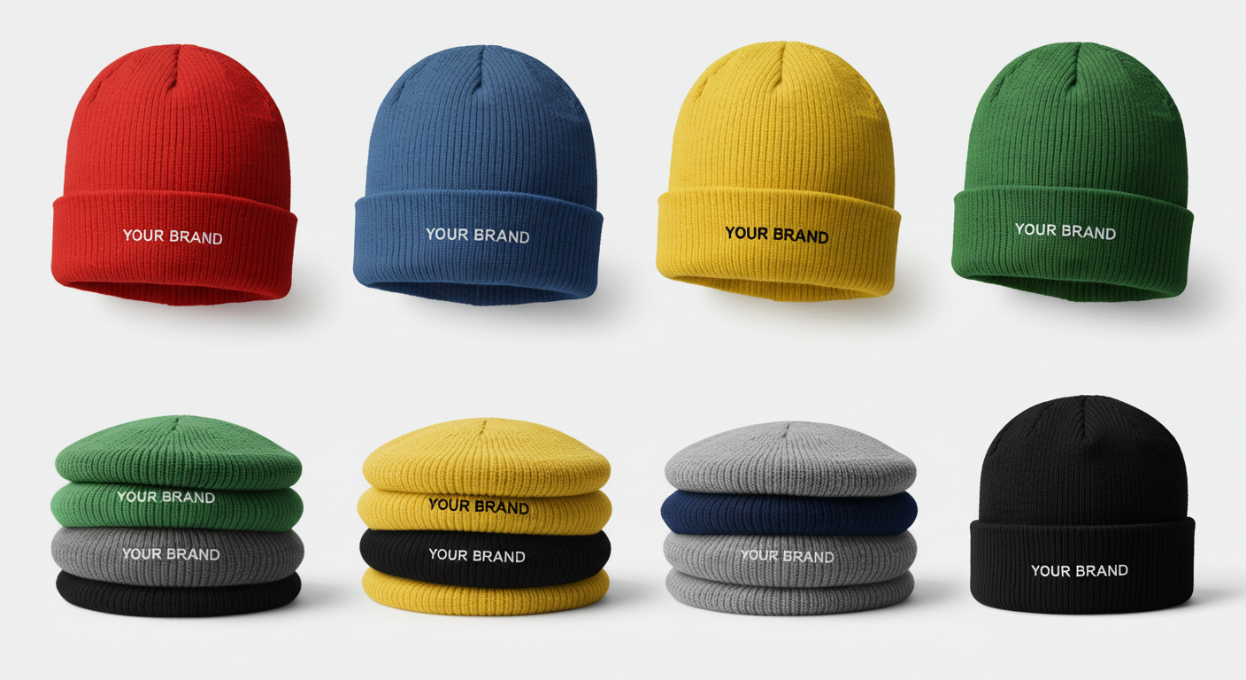Austin Custom Accessories - personalized beanies with logo embroidery