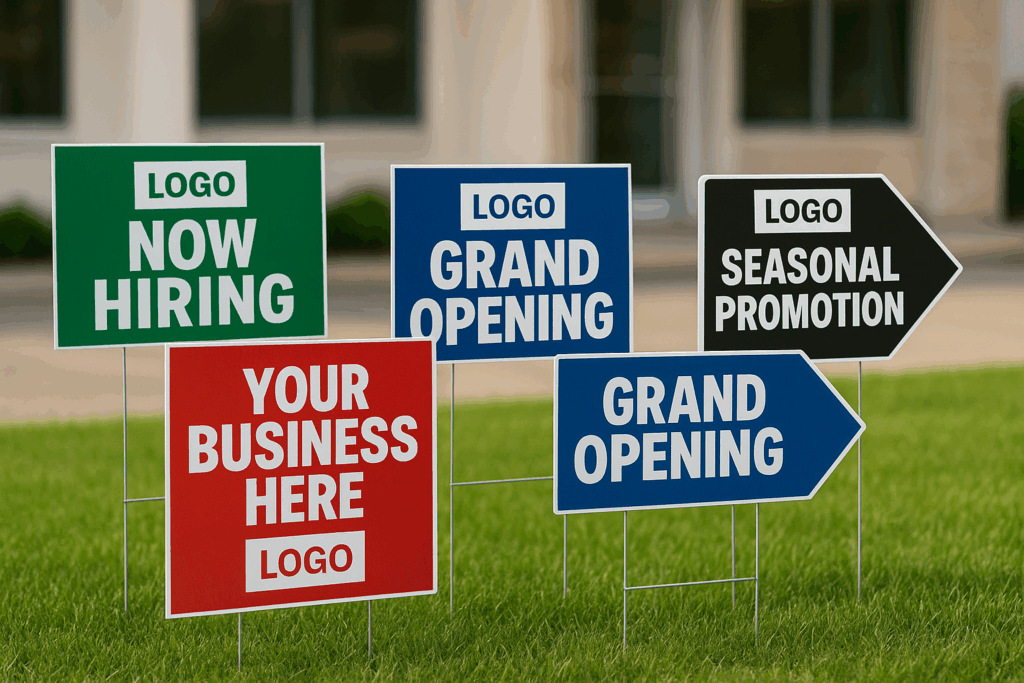 Austin Custom Yard Signs – promotional signs for local businesses