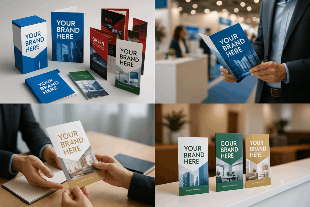 Austin Stationery Printing brochures for marketing and trade shows