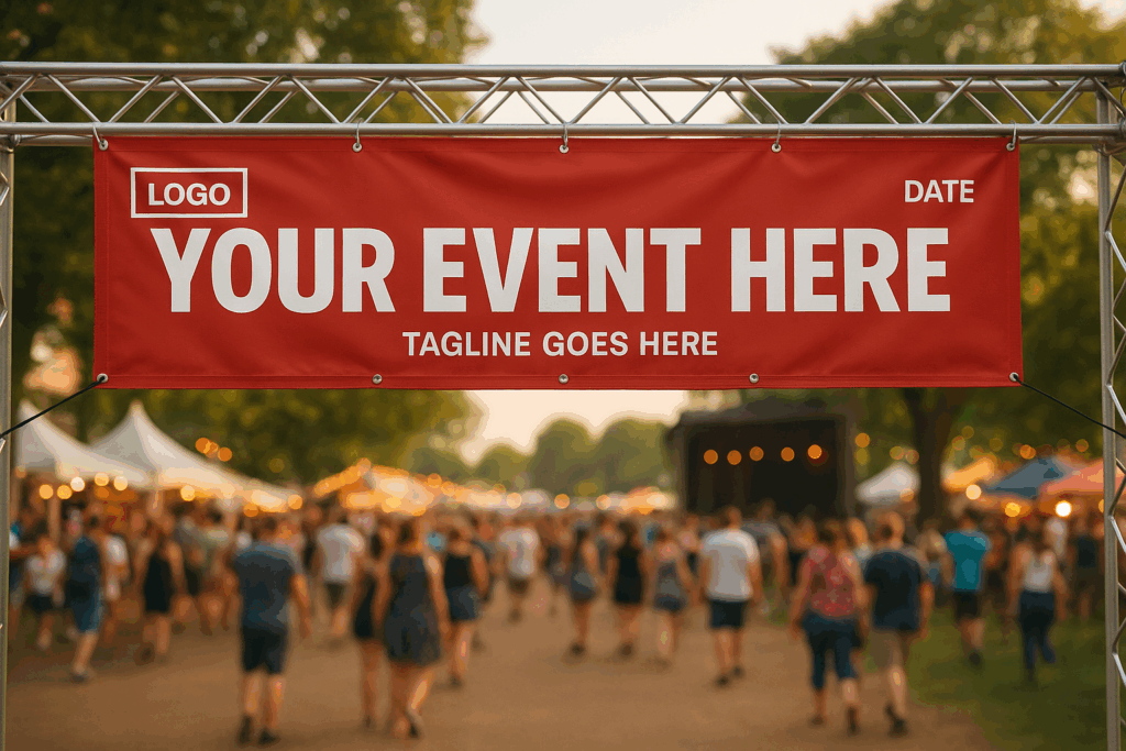 Austin Marketing Banners event banners for community outreach and special events