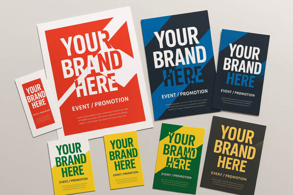 Austin Stationery Printing flyers for events and promotions