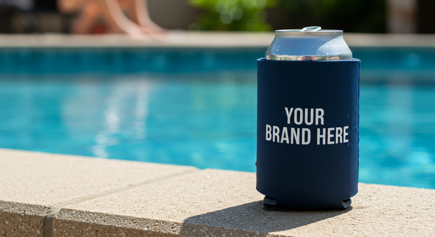 Austin Custom Accessories branded koozies for corporate giveaways