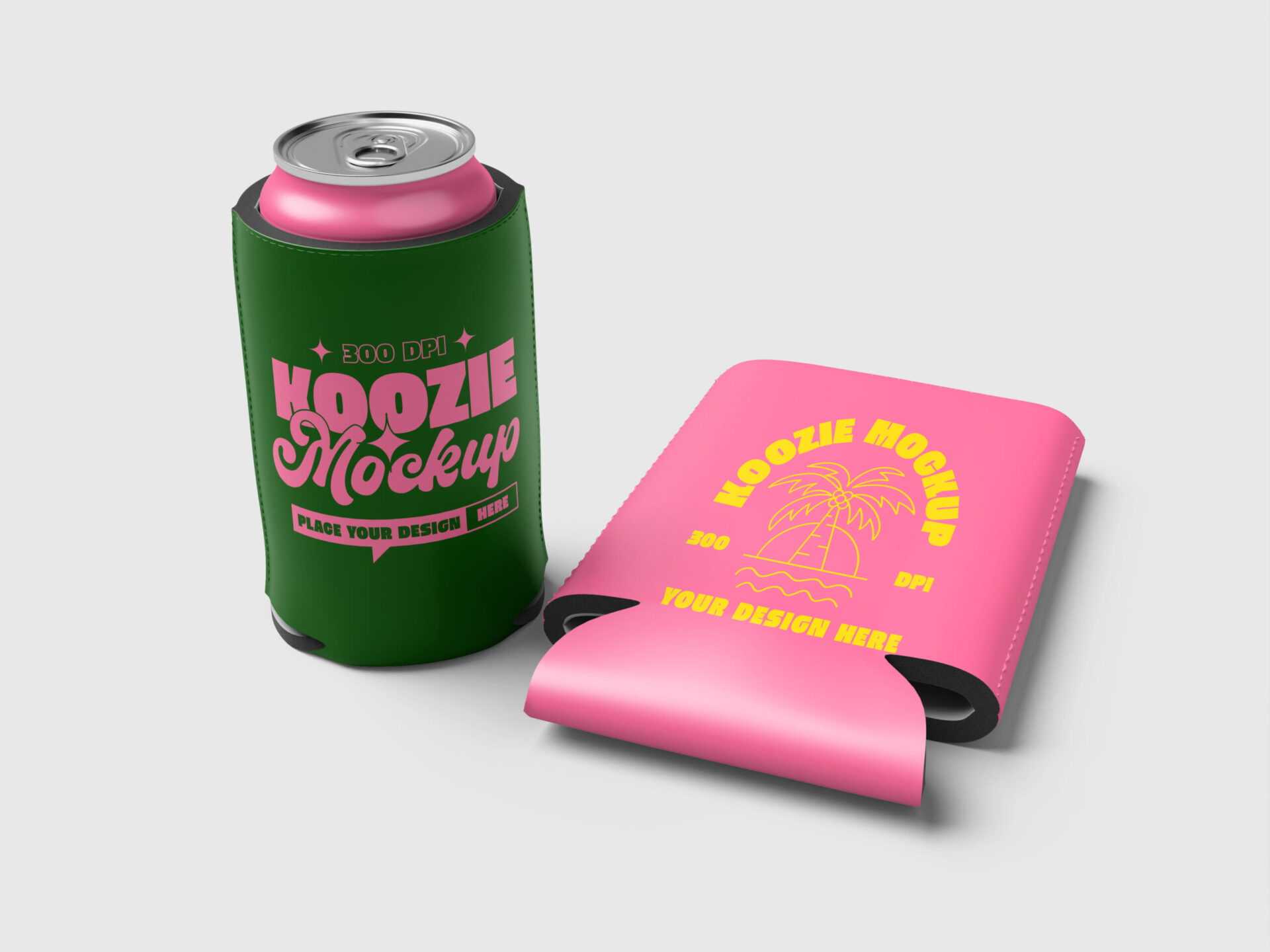custom mock up koozies from logo store for austin tx